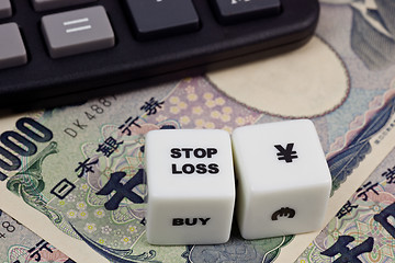 Image showing Stop loss Japanese Yen