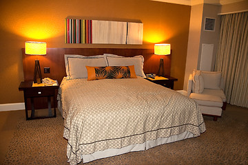 Image showing Hotel Bedroom