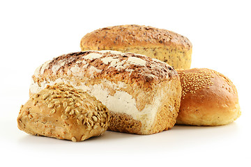 Image showing Composition with bread and rolls