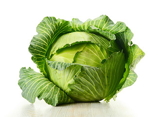 Image showing Cabbage isolated on white