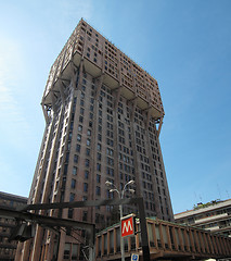 Image showing Torre Velasca, Milan