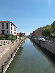 Image showing Naviglio Grande, Milan