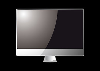 Image showing Modern computer monitor