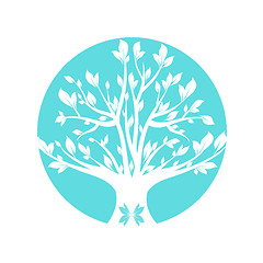 Image showing Blue tree