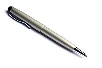 Image showing Ball Point Pen Isolated On White 