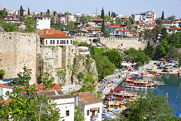 Image showing Turkey. Antalya town.Harbor