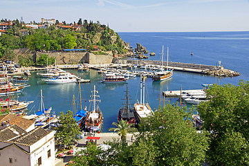 Image showing Turkey. Antalya town.Harbor