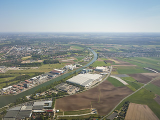 Image showing landing at Nuremberg airport