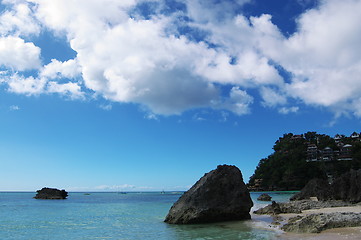 Image showing Beach and Ocean