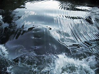 Image showing water stream background