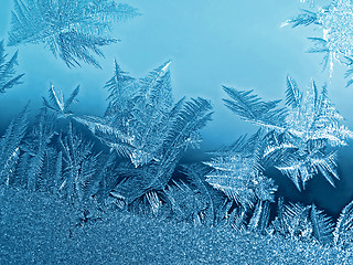 Image showing frozen glass