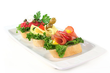 Image showing Canape