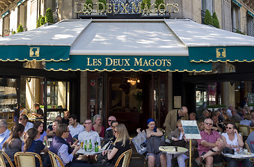 Image showing Les Deux Magots - Paris