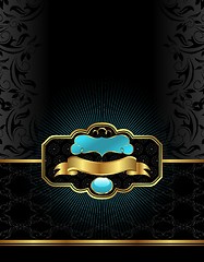 Image showing golden luxury background