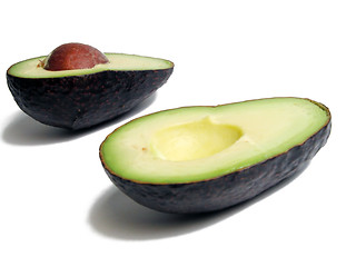 Image showing Avocado halves