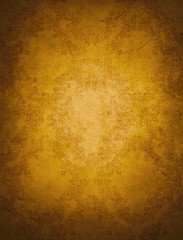 Image showing Grunge floral background