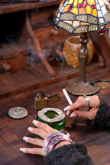 Image showing Smoking