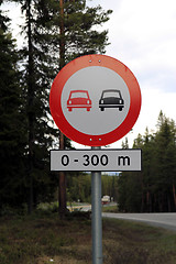 Image showing Norwegian road sign