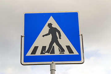 Image showing Norwegian road sign