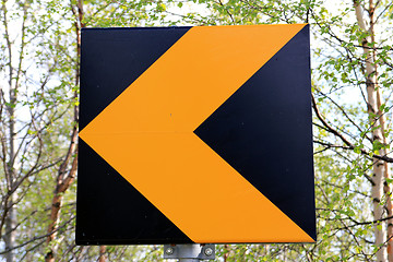 Image showing Norwegian road sign