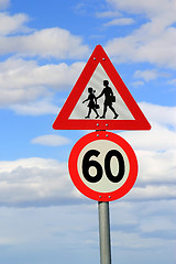 Image showing Norwegian road sign