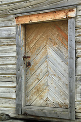 Image showing Old door