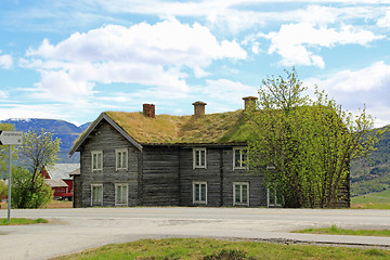 Image showing Old Norwegian farmhouse