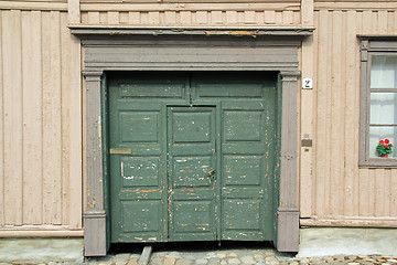 Image showing Old door