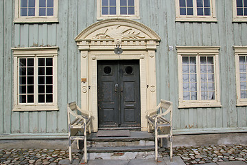 Image showing Old city house