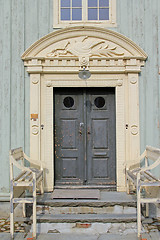 Image showing Old door