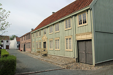 Image showing Old Trondheim city in Norway