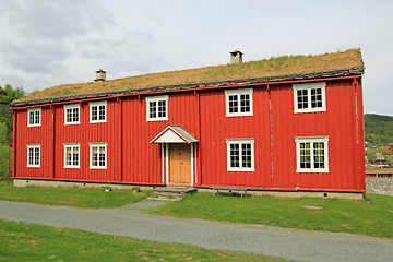 Image showing Old Norwegian farmhouse