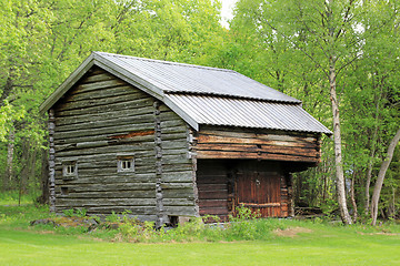 Image showing Old Norwegian cabin