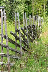 Image showing Old norwegian farm detail