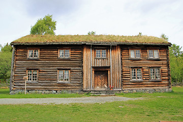 Image showing Old Norwegian farmhouse