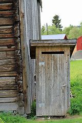 Image showing Old norwegian farm detail