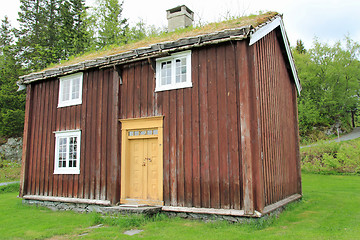 Image showing Old Norwegian cabin