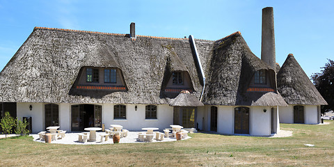 Image showing Thatched house