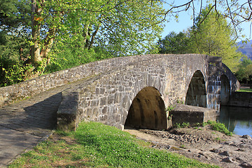 Image showing Bridge over water