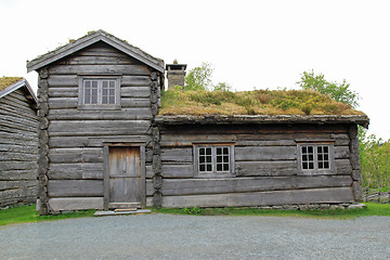 Image showing Old Norwegian cabin