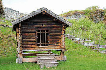 Image showing Old storehouse