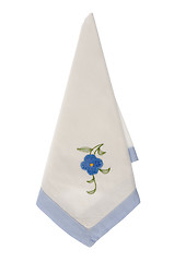 Image showing White kitchen towel