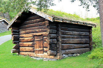 Image showing Old norwegian cabin