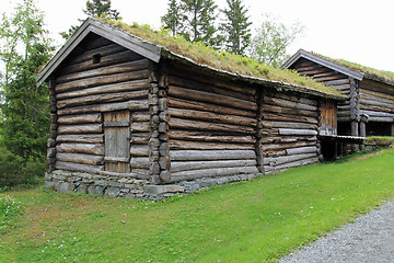 Image showing Old norwegian farm