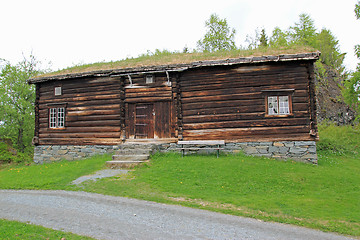 Image showing Old Norwegian farmhouse