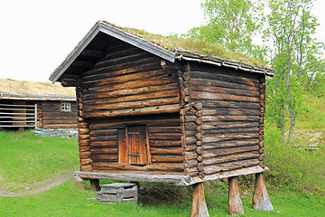 Image showing Old storehouse