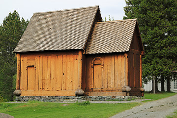 Image showing Old norwegian Church