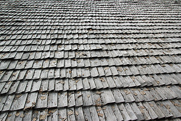 Image showing Wooden roof