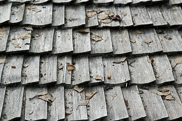 Image showing Wooden roof