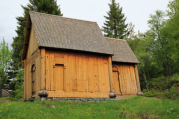 Image showing Old norwegian Church
